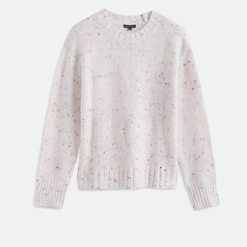 Violets & Roses Cream Knit Sweater